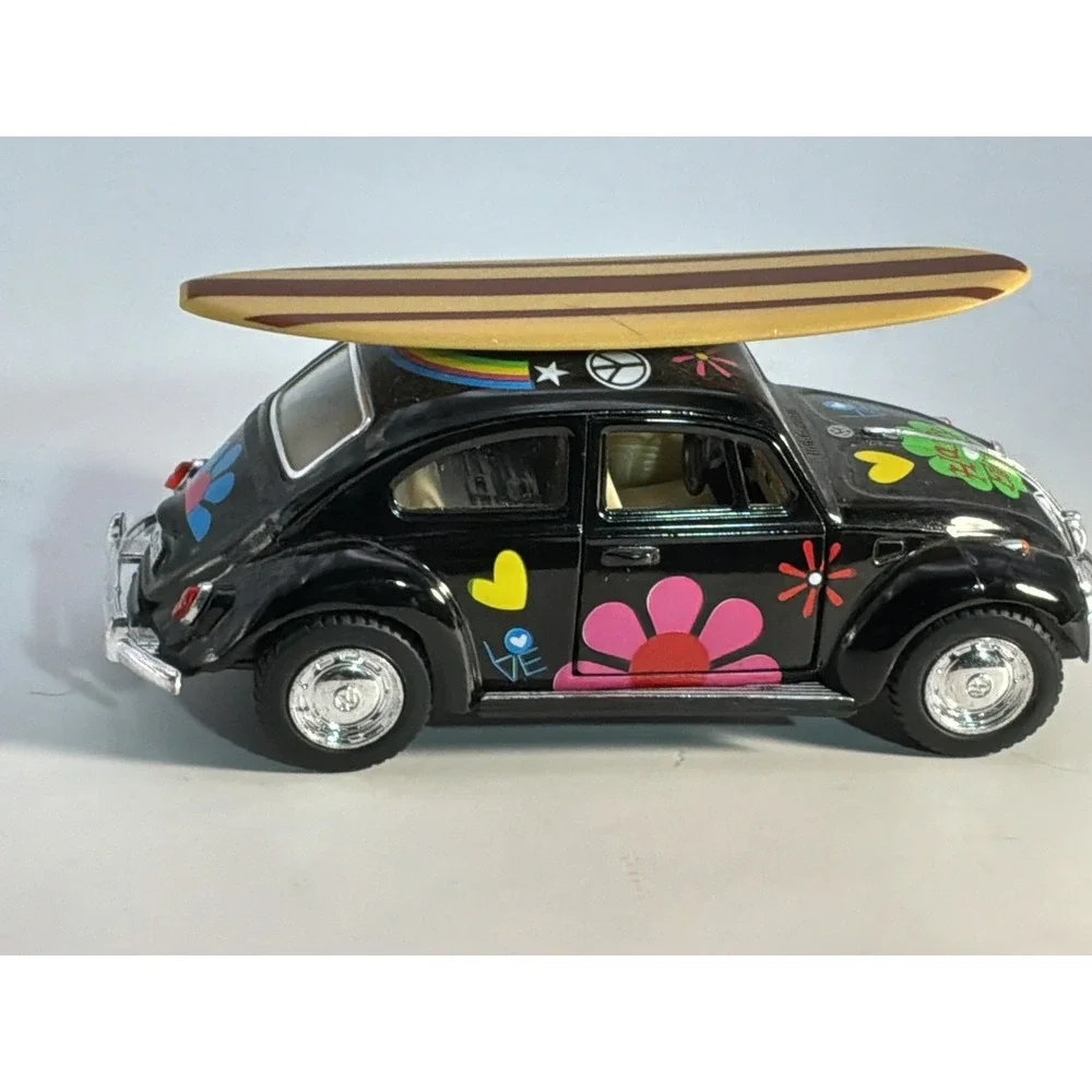 Kinsmart 1967 Volkswagen Classical Beetle w/Surfboard Die Cast Car‎ 1/32 Decals